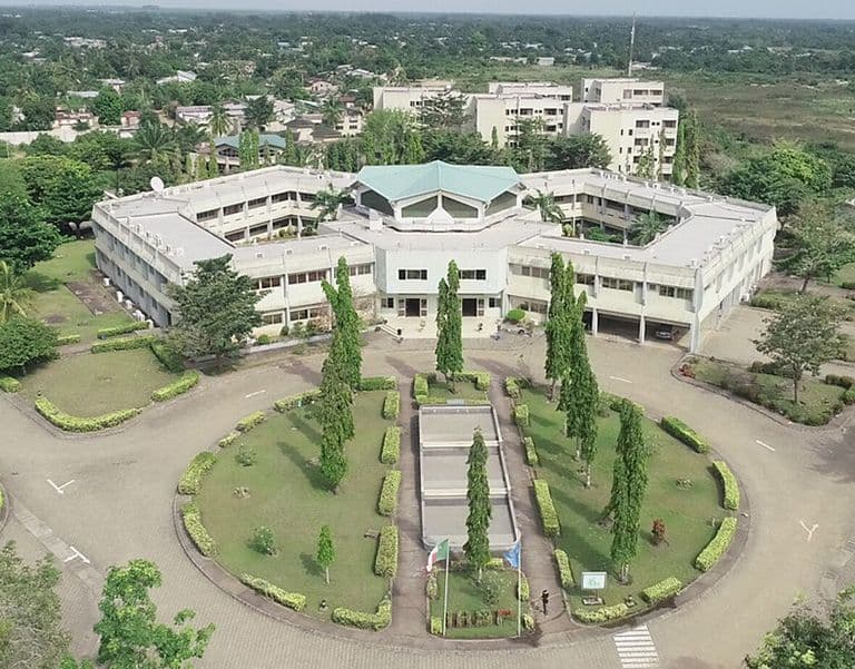 Entrée principale du campus IRSP-CAQ à Ouidah